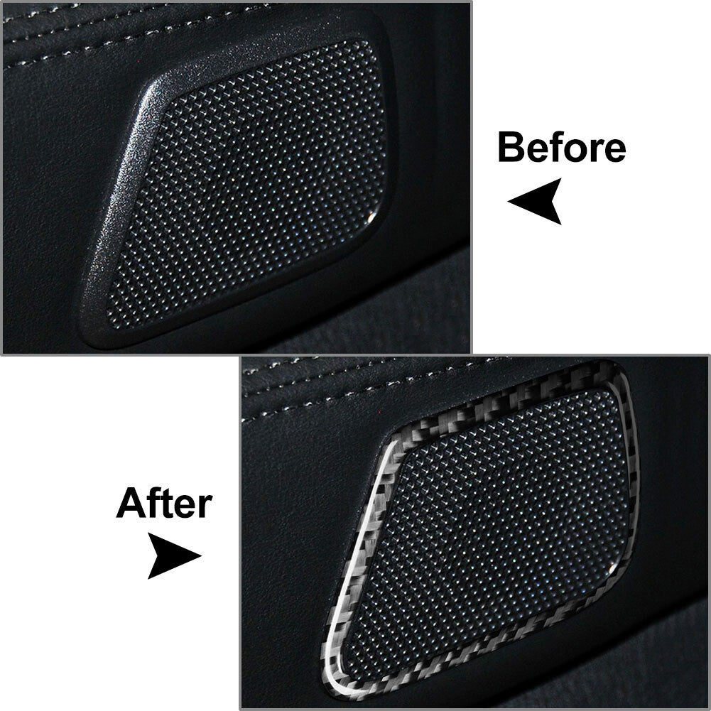 Inner Door Speaker Audio Horn Ring Cover Trim for Infiniti JX35 QX60 2013-2016