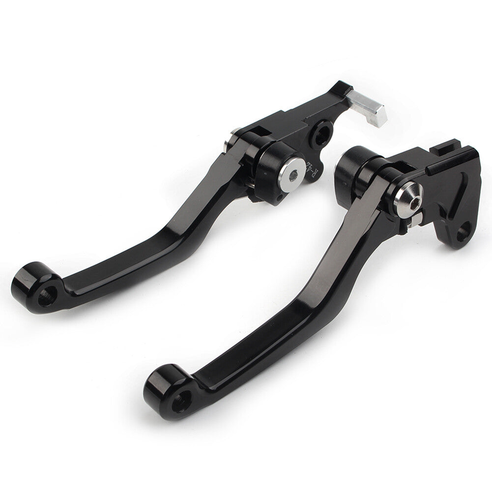Black CNC Pivot Clutch Brake Levers Handle For 2000-22 for Suzuki DRZ400S DRZ400SM