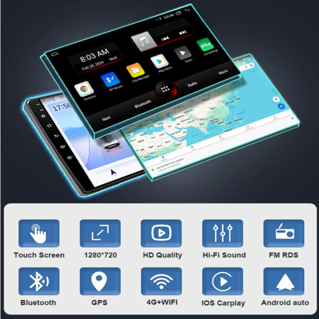 Android Auto for Kia Forte 2018-2020 Car Radio Multimedia Video Player GPS Navi