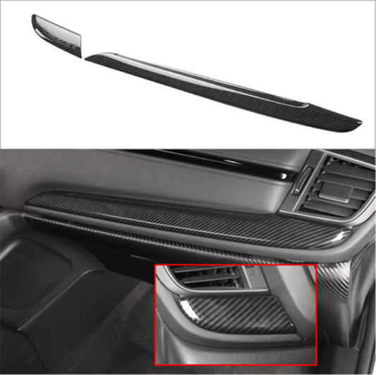 for Honda CR-V 2017-2022 Carbon Fiber Console Center Dashboard Cover Trim Decor