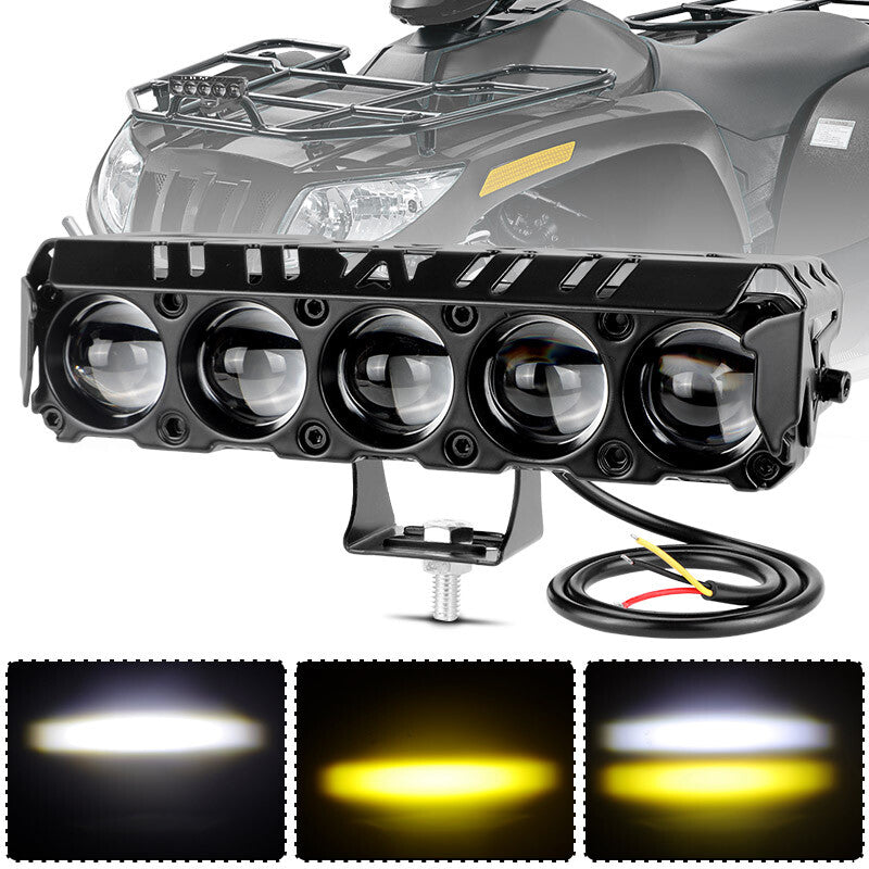 1x 24W LED Work Light Bar Fog Driving Lamp Spot Pods Car SUV ATV Yellow White