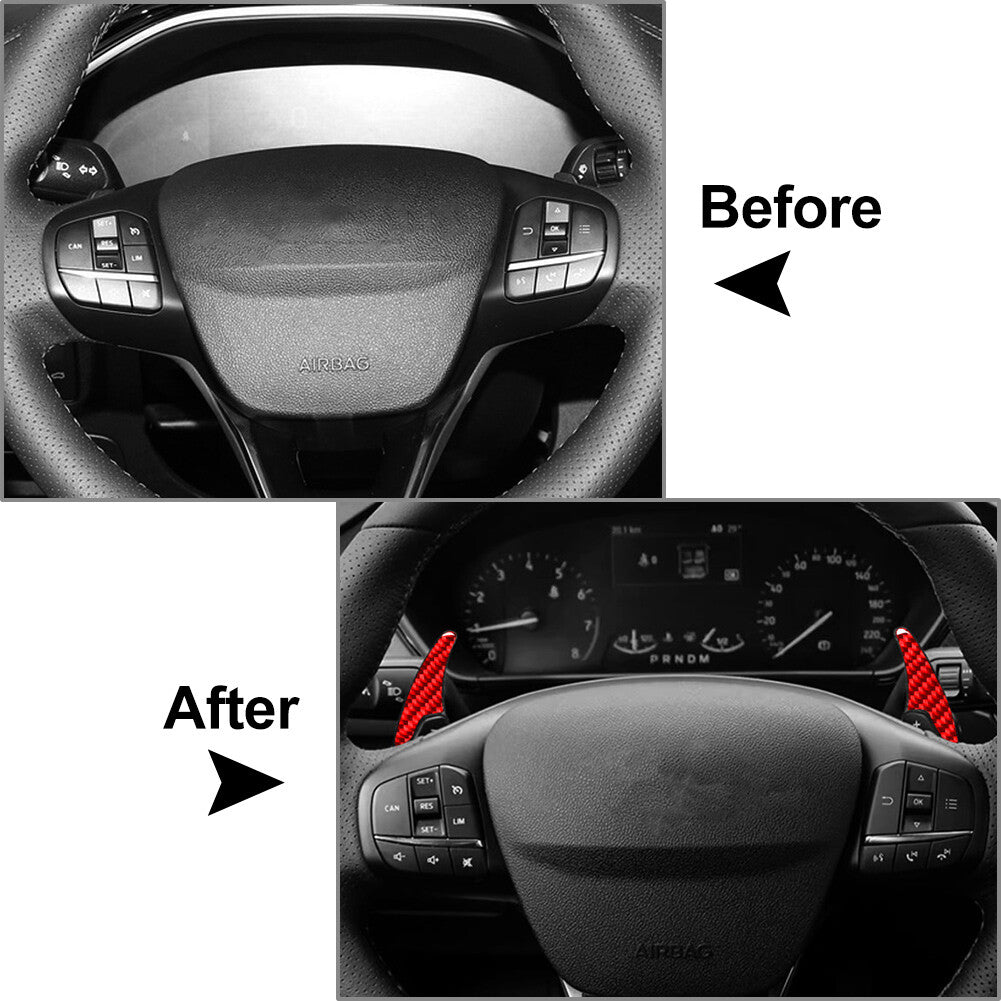 Steering Wheel Shifter Paddle Extension Fit for Ford Focus EcoSport Escape Kuga