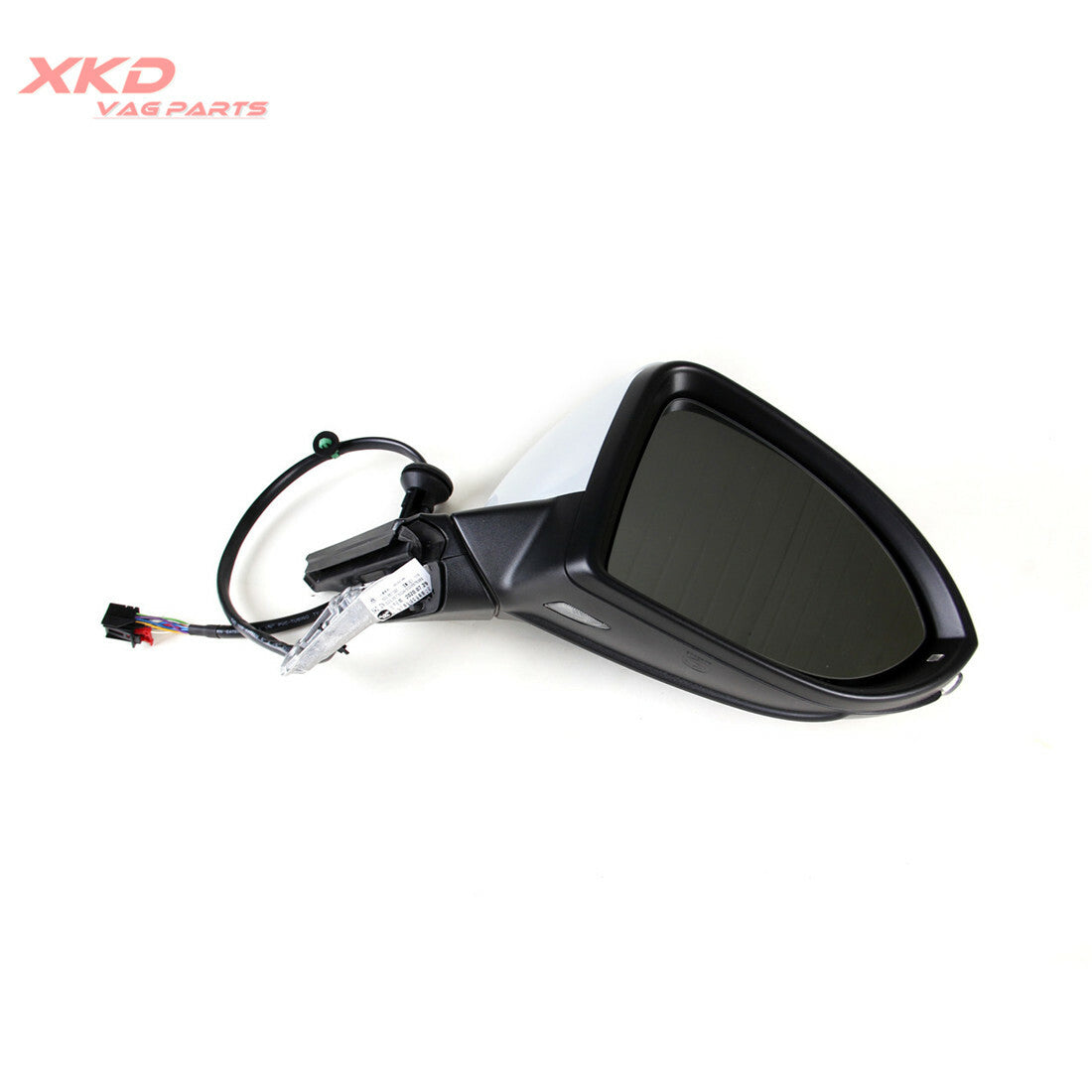 Right-side rearview mirror assembly with power folding and heating, suitable for Golf GTI