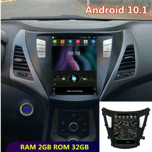 9.7 Android 10.1 Car Radio GPS Player 2+32GB for Hyundai for Elantra 2014 2015 2016