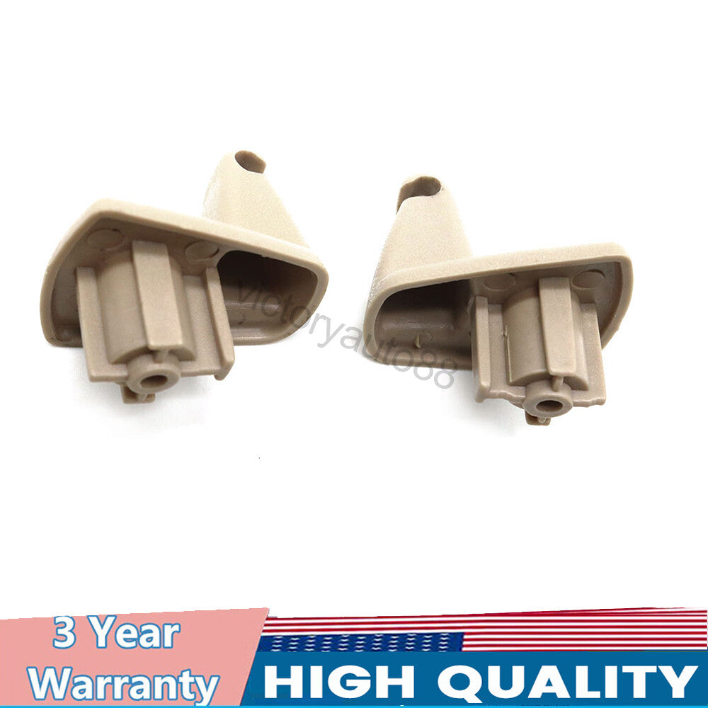 2-Piece Magnum Sun Visor Bracket Clip 1EJ51BD1AA- for Chrysler 300 for Dodge Charger