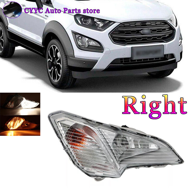 Right For 2018-2022 for Ford EcoSport Bumper Fog Lights Parking Signal Lamps