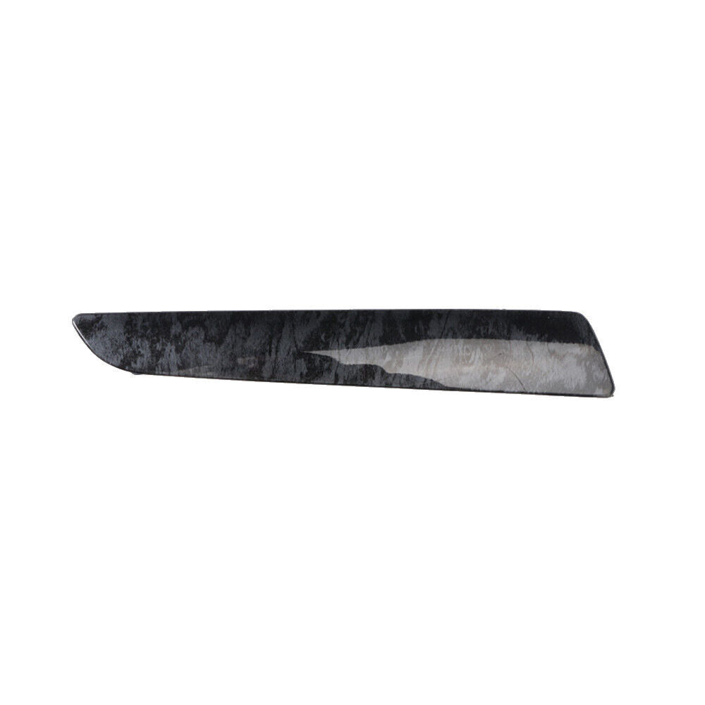 Car Inner Dashboard for Co -Pilot Strip Cover Trim Fit for Audi Q3 13-18 Black Wood