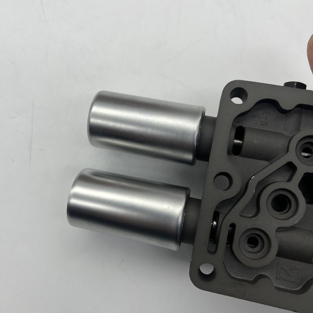 Dual linear shift solenoid valve 28250-P6H-024 99820 with gasket for Honda transmissions.