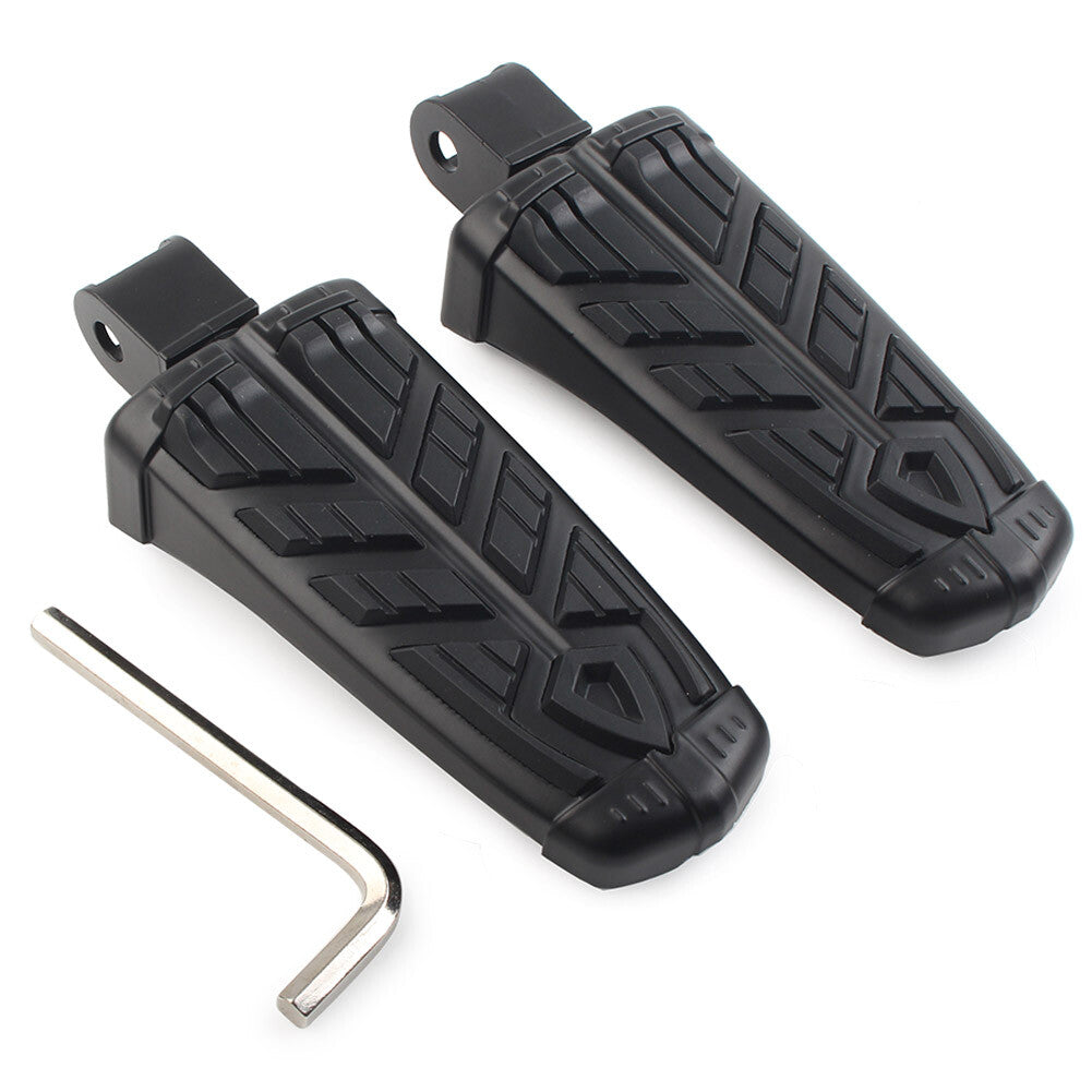Foot Pegs Footrests Footpegs Pair for Honda Shadow VT1100 Sabre VTX 1300C Black