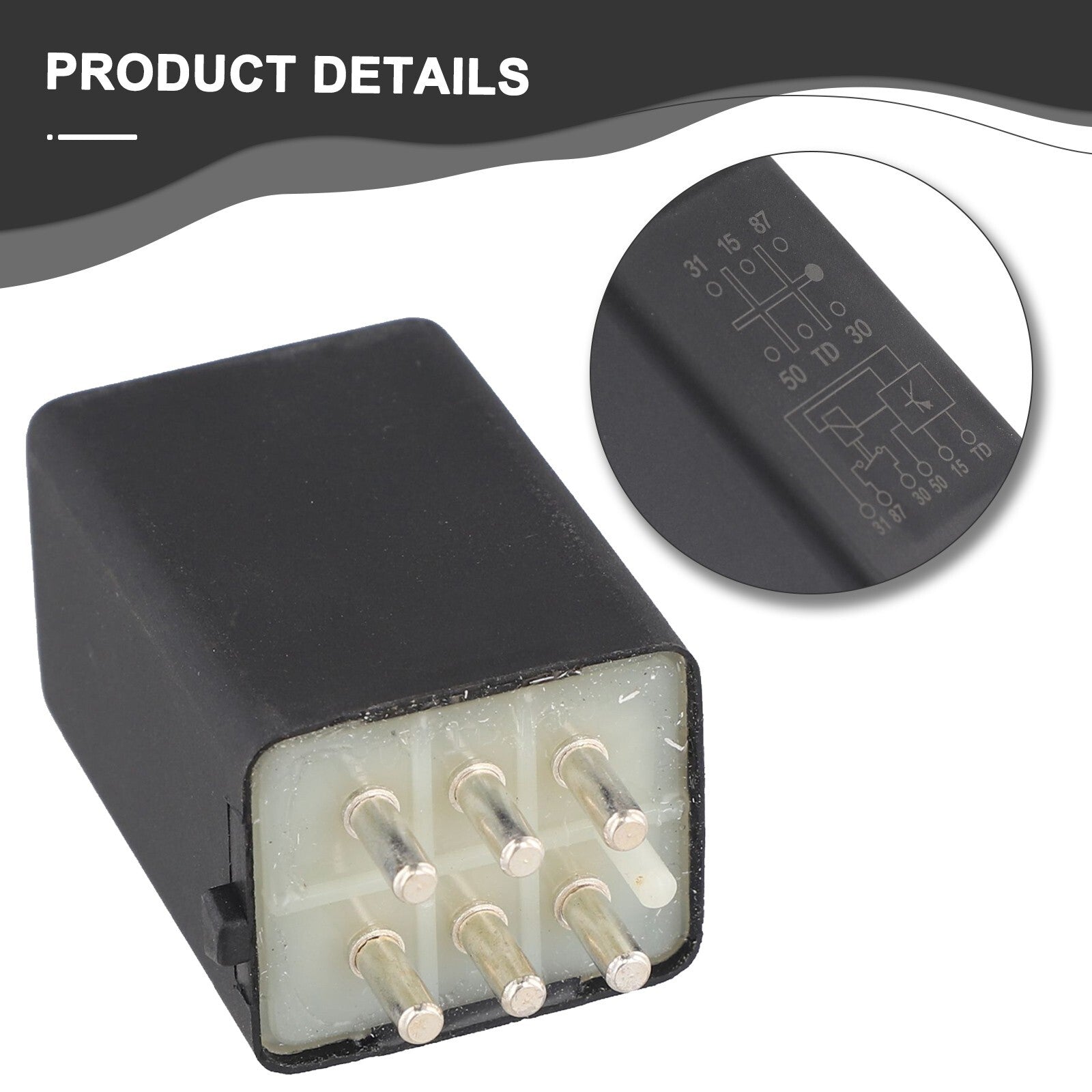 Easy Installation Fuel Pump Relay for Mercedes for Benz W123 280E 280CE 280SE
