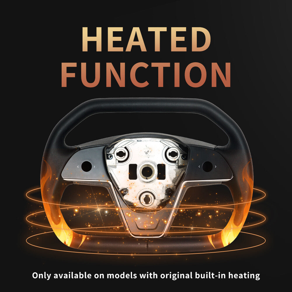 for Tesla for Model 3 Model Y 2016-2023 Upgrade Steering Wheel W/ Heated W/ button