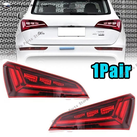 LED taillights for Audi Q5 2008 - 2017, animation sequence of rear turn signals