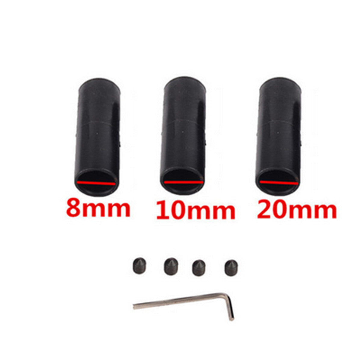 5Speed New Universal Leather Red Stitch Manual Car Gear Stick Shift Knob Shifter