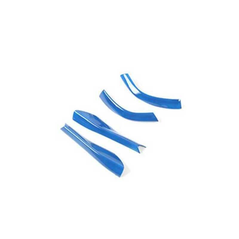 for Ford for Mustang 2015-2022 Paint Blue Rear View Mirror Anti-Scratch Strip 4PCS