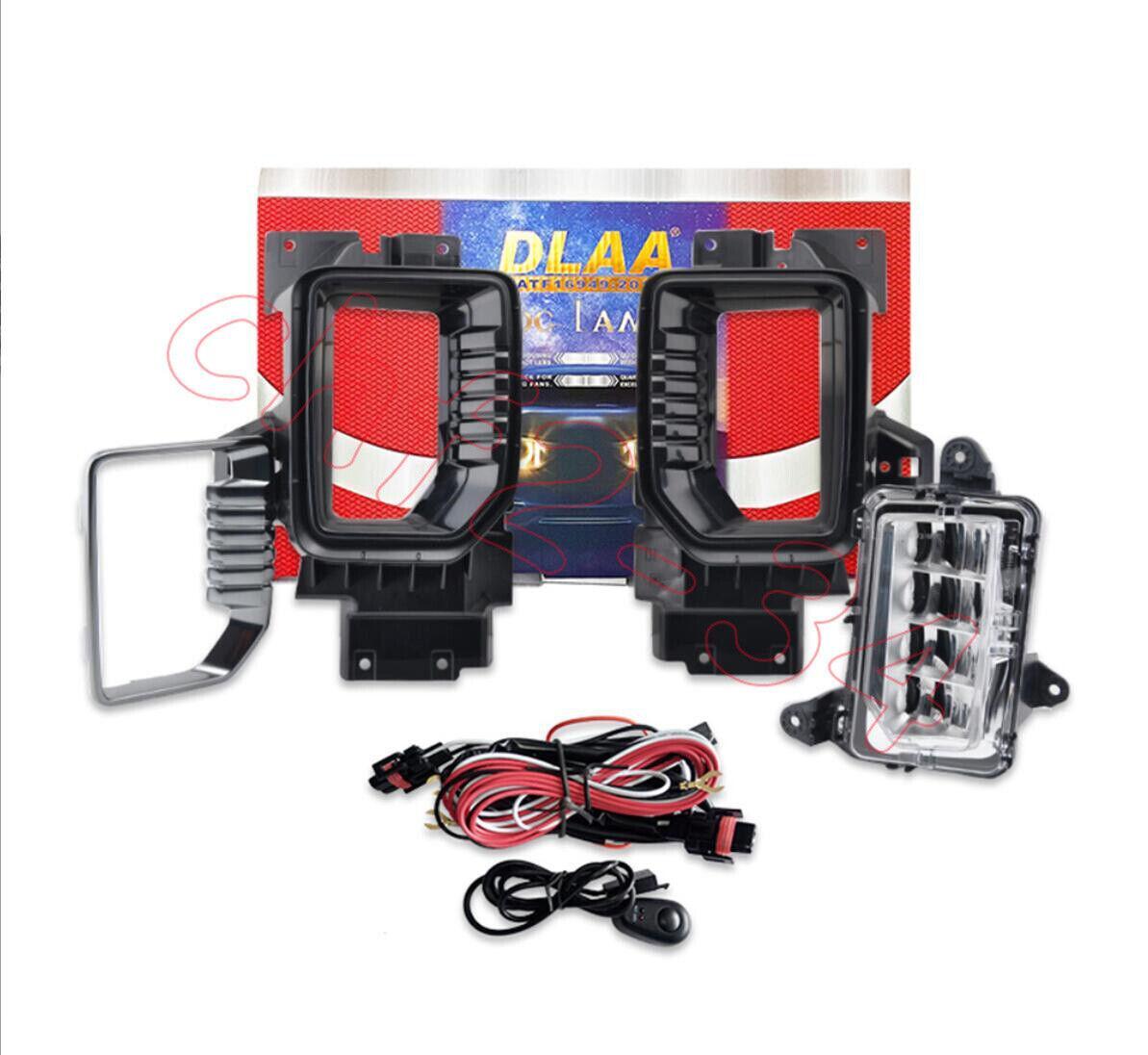 DRL LED daytime running lights Turn signal 20-2022 for GMC for Sierra 2500HD/3500 HD