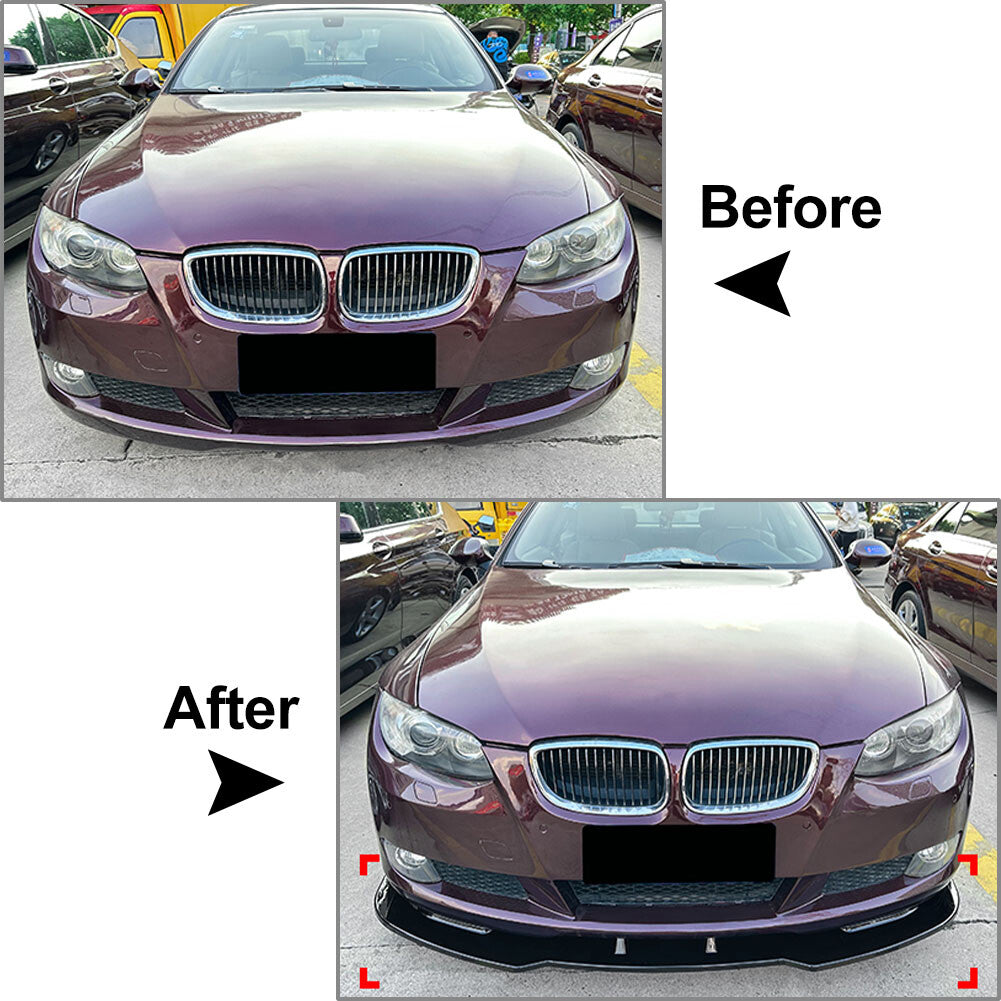 Front Bumper Lip for BMW 3 Series E92 E93 fit for Mercedes-Benz C Class W204