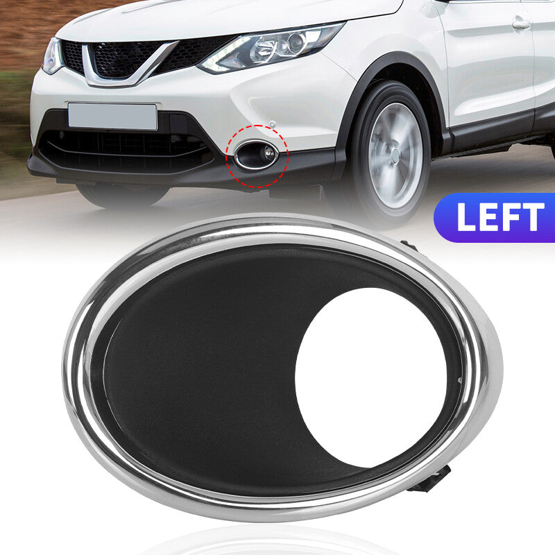Front Left Fog Light Lamp Cover Trim Bezel for Nissan Qashqai J11 2014-2016 2017