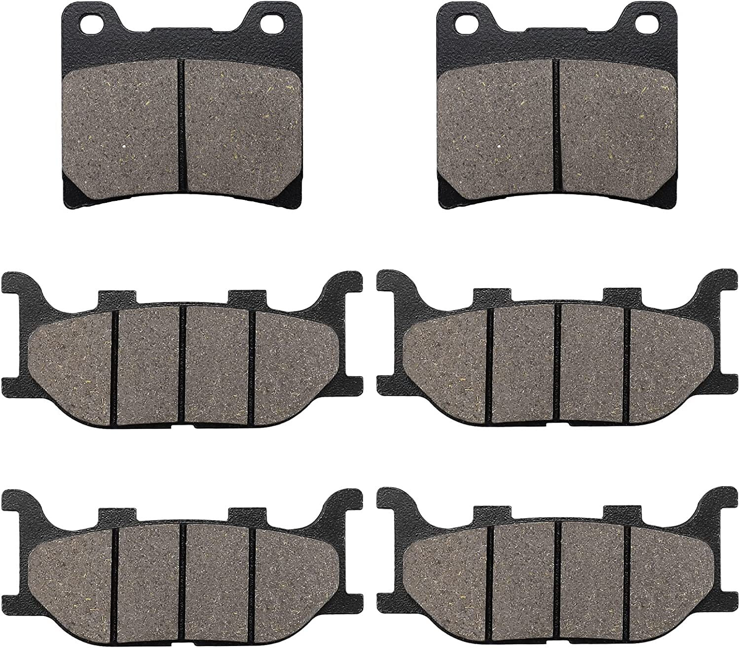 Brake Pads for Yamaha XVS1100 Vstar 1100 Custom Midnight/Dragstar 1100 XVS1100