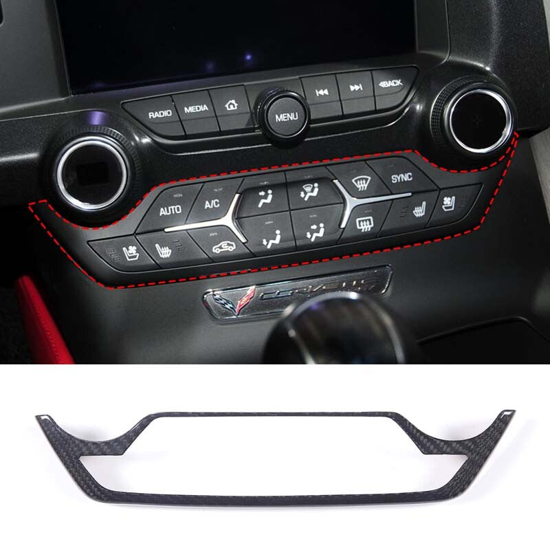 Carbon fiber interior window A-pillar decals suitable for Toyota Tacoma 2011-2015.