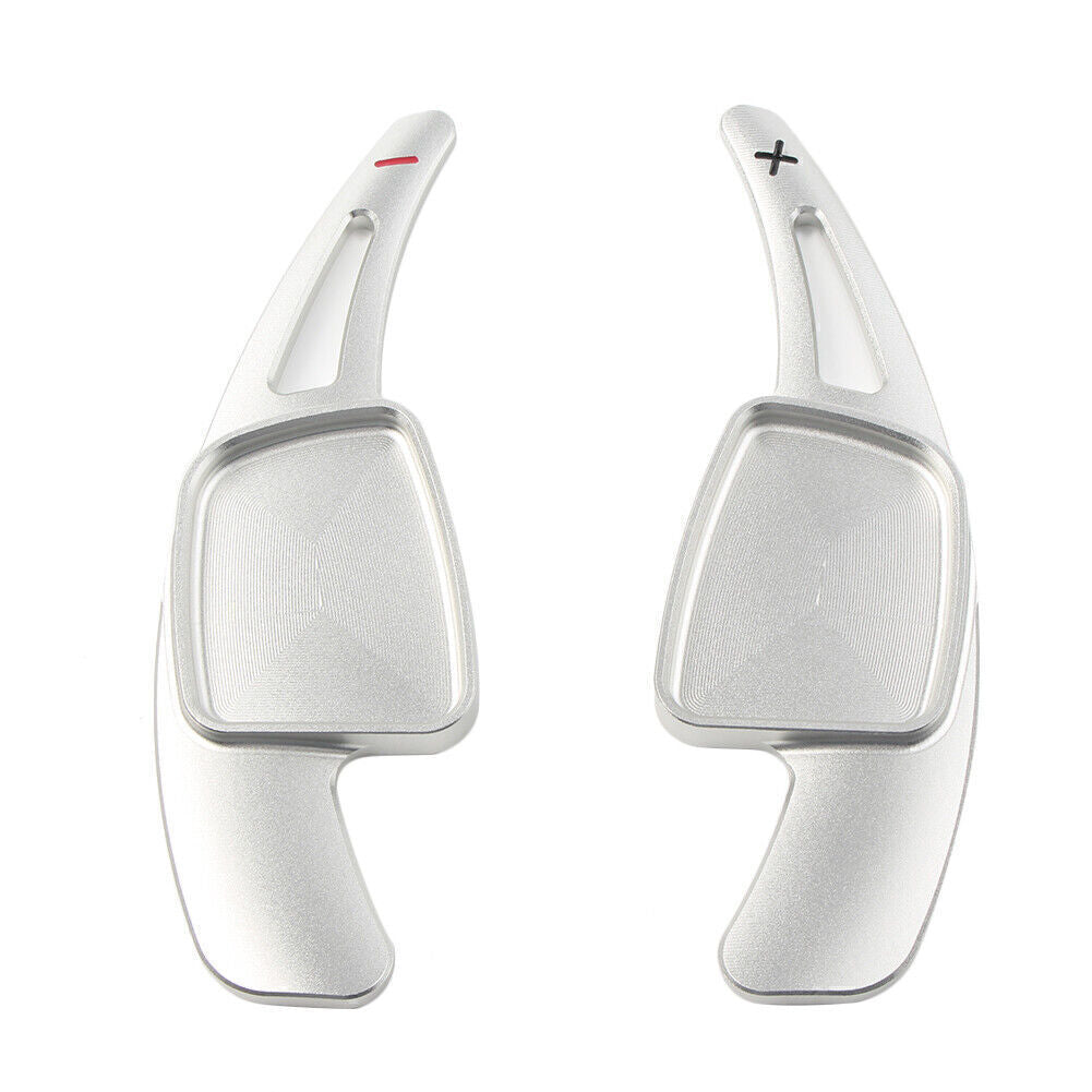 for Audi TT A3/A4L/A5 S3/S4 Q2/Q5/Q7 Silver Shift Paddle Shifter Steering Wheel