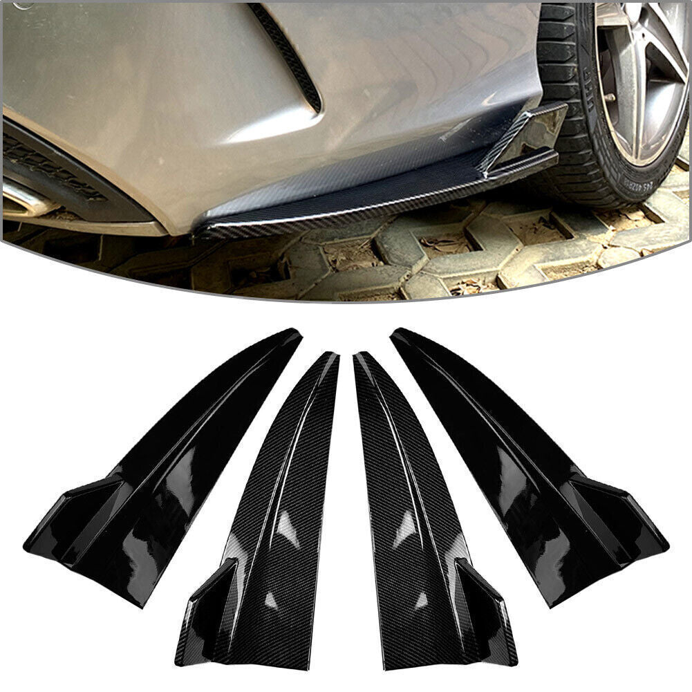 Rear Bumper Canard Splitter Side Vent Kit for Benz C-Class S205 C200 C260 C300