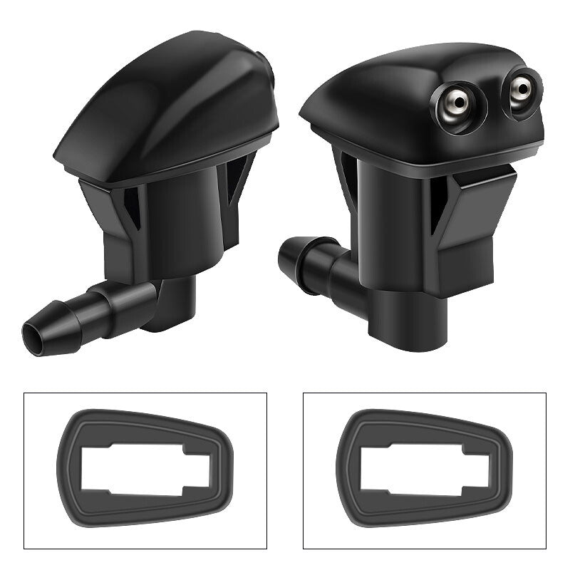 2X Adjustable Front Windshield Car Washer Nozzle Wiper Water Spray Jet Universal