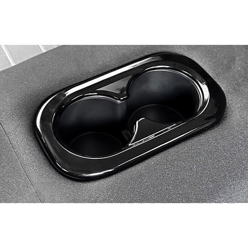 2023-2024 for Honda CR-V Black Rear Water Cup Holder frame Cover Accessories