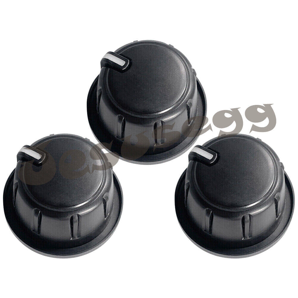 3Pcs Air Switch Knob Control Key Button Plastic For Vigo 2011-2015 559050K340