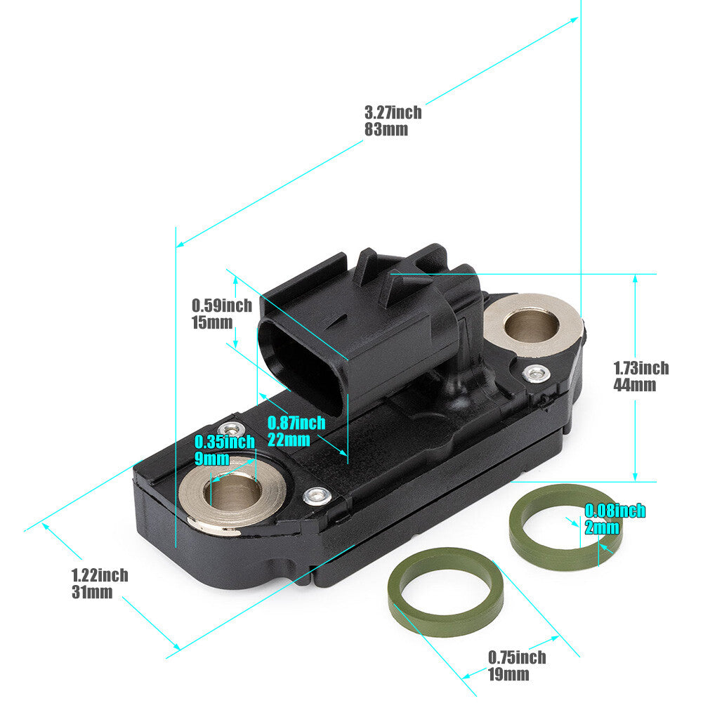 2872424 4307166 4384138 Differential Pressure Sensor DPF for ISB 6.7L