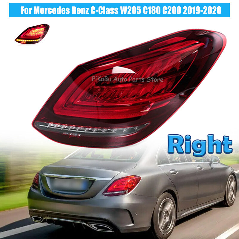 RH Tail Light Brake Lamp for Mercedes Benz C-Class W205 C180 C200 2019-2020