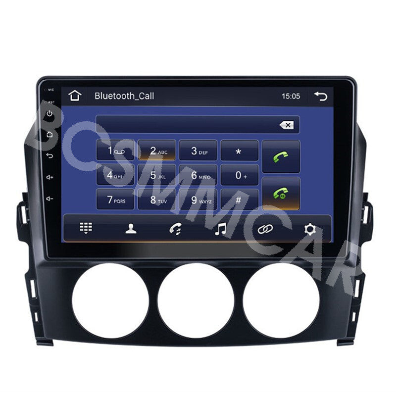 Car Stereo Radio GPS Navigation Bluetooth Head Unit Fit for Mazda MX5 2009-2015