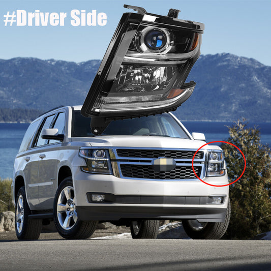 For 2015-2020 for Chevy Tahoe/Suburban Driver Left LH HID/Xenon Headlight Assembly