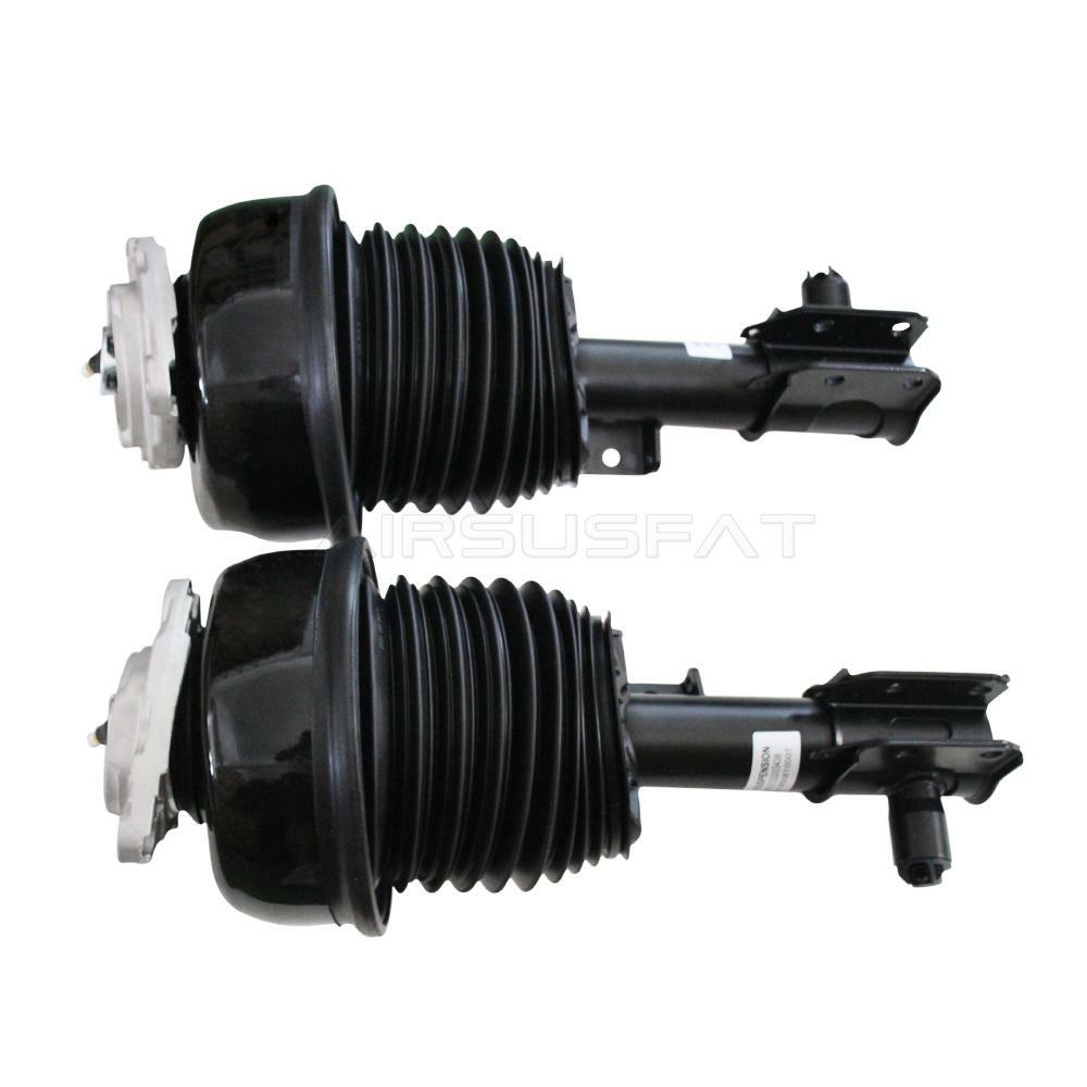 Pair for Mercedes W212 E CLS Class 4matic Front Air Suspension Struts W/ADS New