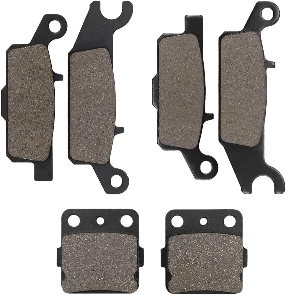 Front and Rear Brake Pads for Yamaha 250 YFM250 YFM250R 2008-2012