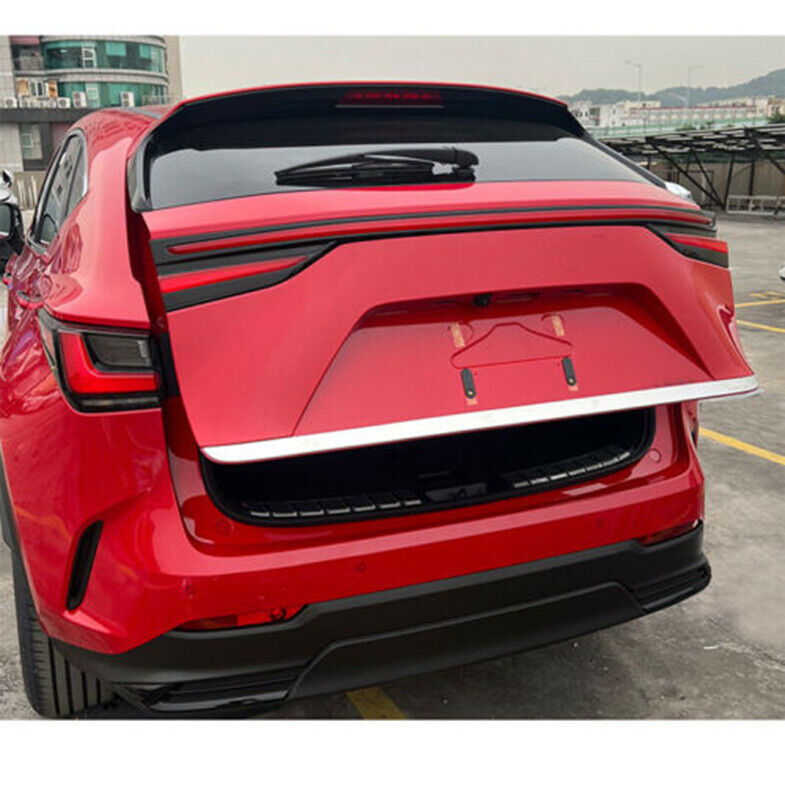 for Lexus NX250 350 450h 2022-2024 Chrome Steel Rear Door Trunk Lid Cover Trim