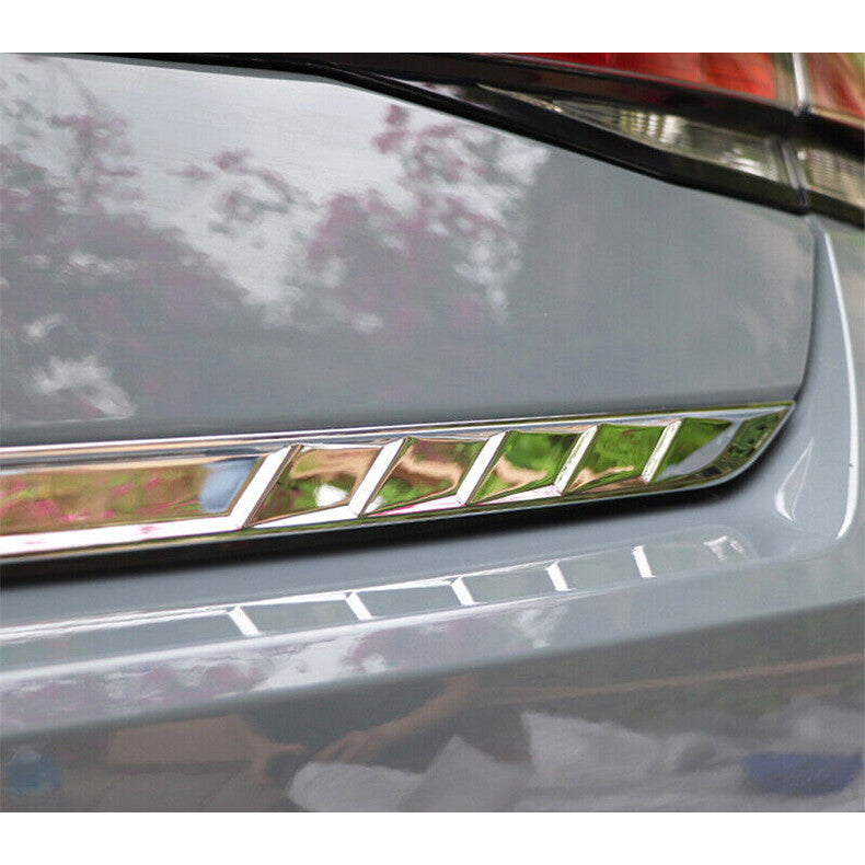 for Hyundai for Elantra 2021-2023 Chrome ABS Rear Door Trunk Lid Tailgate Strip Trim