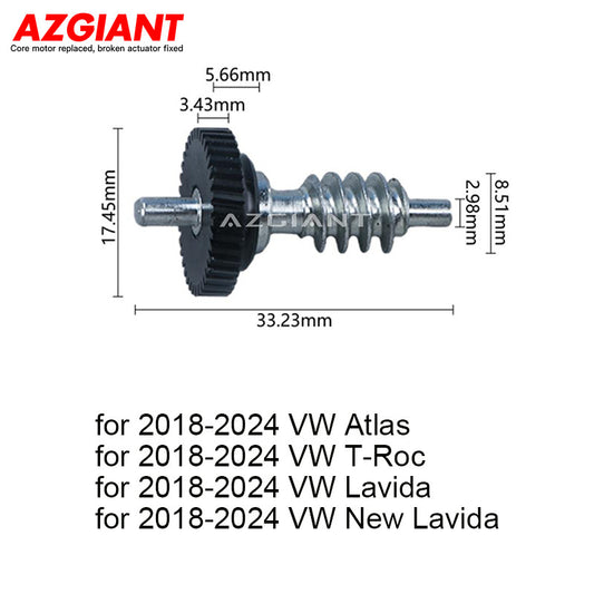 Applicable to 2018 - 24 for Volkswagen Atlas/T-Roc/Lavida/New Langvina side mirror folding motor gear