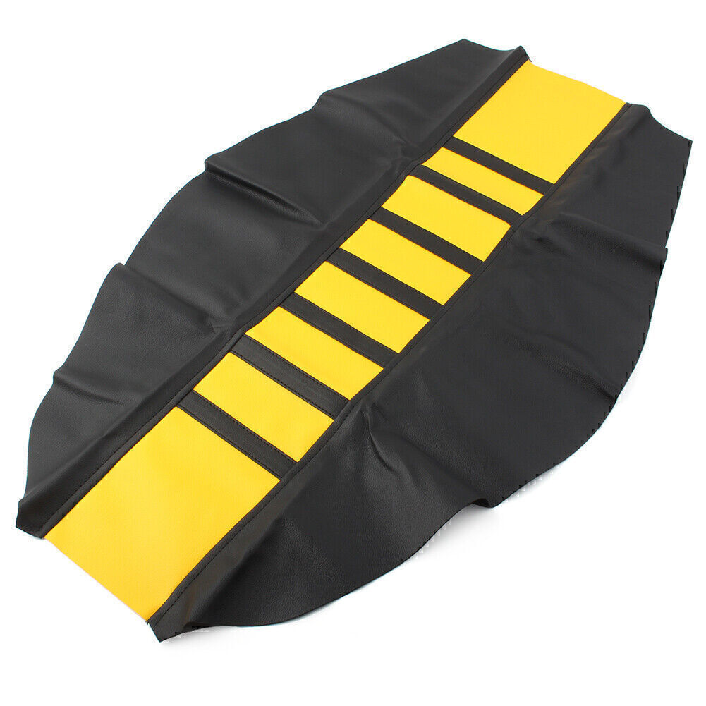 Gerippt Gripper Weicher Sitzbezug Gummif¨¹r for HONDA for YAMAHA for SUZUKI Gelb Motorrad