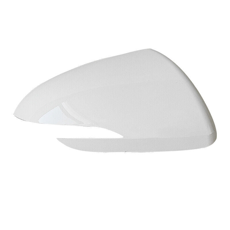 White Right Rearview Door Mirror Cover Shell Cap for Hyundai for Elantra 2016-2019