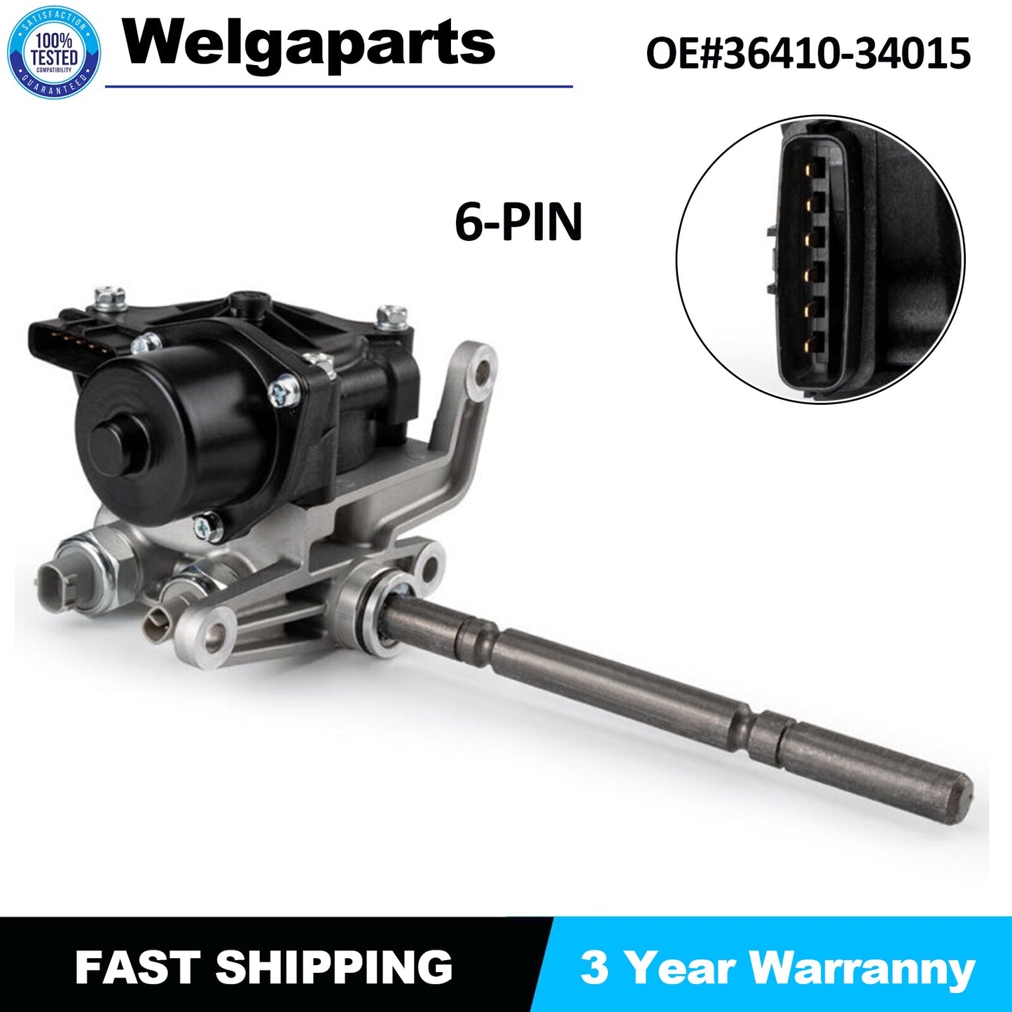 Transfer Case Actuator Shift Motor 36410-34015 for Tacoma 2000-19 Tundra 4Runner