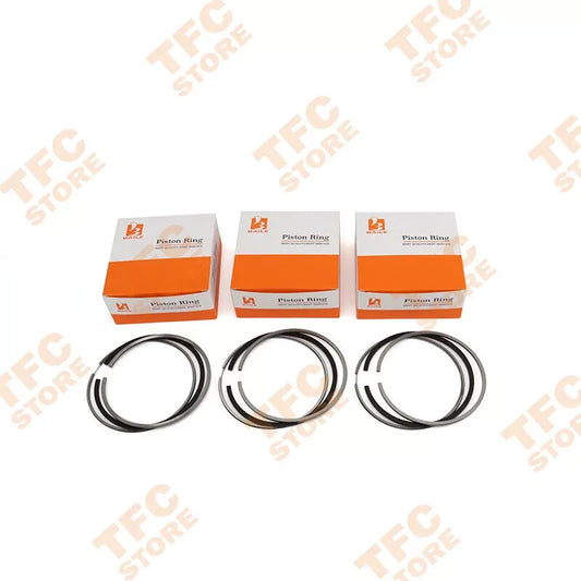 New 3 Cylinders Piston Ring STD For Yanmar 3TNM74 Engine 74mm2+2+4
