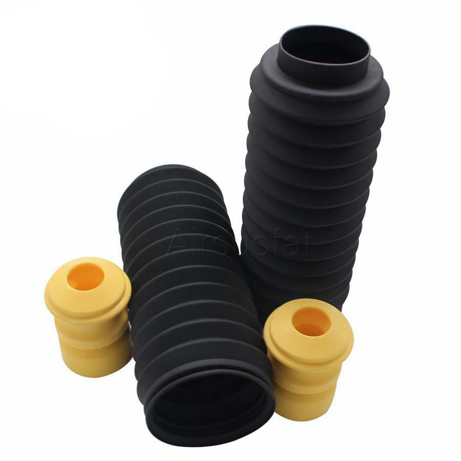 2 Sets Front Shock Absorber Dust Cover Rubber Buffer for BMW 7 Series E66 X5 E53