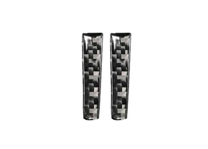 for Ford for Mustang 2015-21 Real Carbon Fiber Central Console Switch Button Trim
