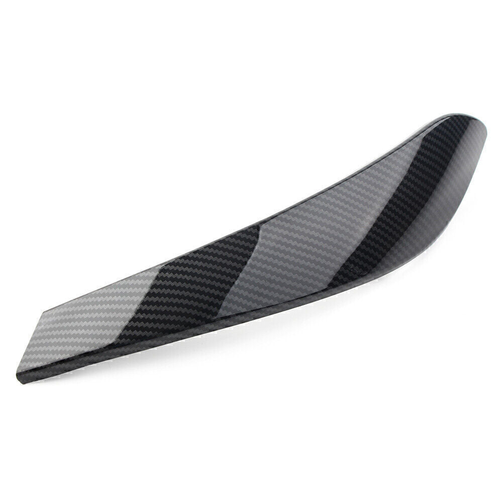 1x Right Inner Door Handle Panel Cover Trim for BMW 3 4 Series 3GT Carbon Fiber