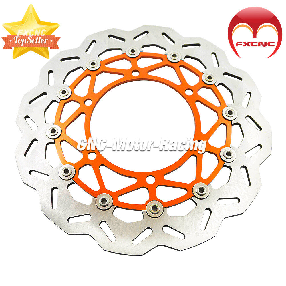CNC 320mm enlarged front brake disc rotor for Kawasaki NINJA250R 2008-2011-2012