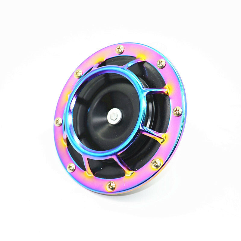 1Pcs 110dB Super Motorcycle Horn Loud Tone Trumpet Compact Electric Blast