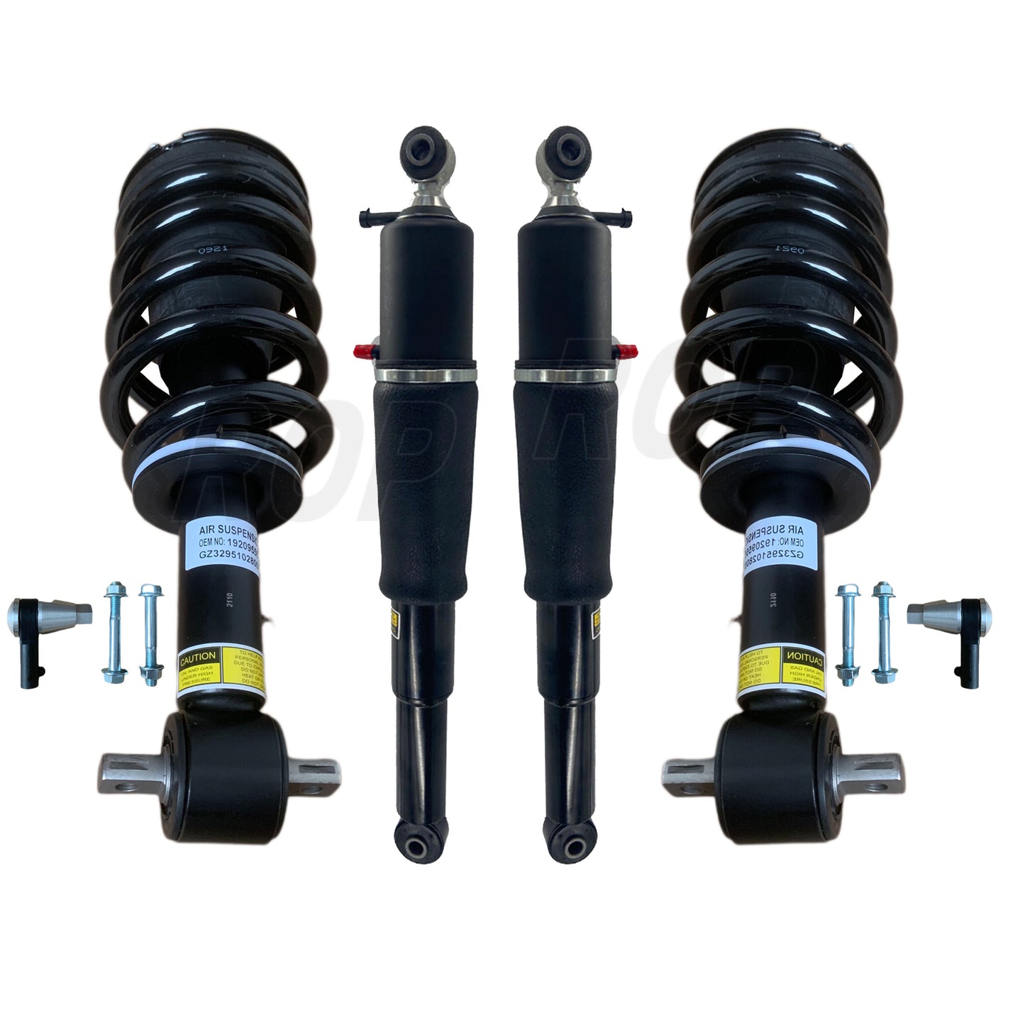 Front Strut Assys + Rear Air Shocks For 2007-2014 for Escalade Avalanche Tahoe for Yukon