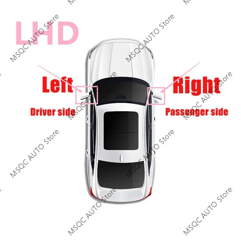 Suitable for Mercedes-Benz G-Class W463/464 2013-2017 Rearview mirror with automatic LED blind glass.