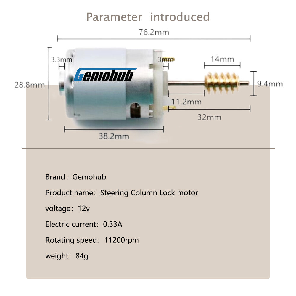 New Quality Steering Column Lock motor For 06-2014 for Land Rover Freelander 2 L359