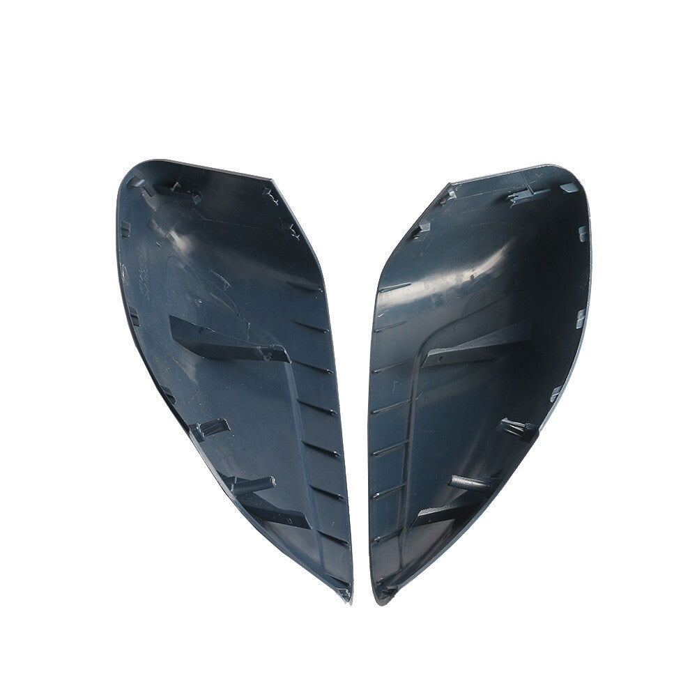 2Pcs Door Rear View Wing Mirror Cover Cap Trim Left Right For XC60 2010-2013